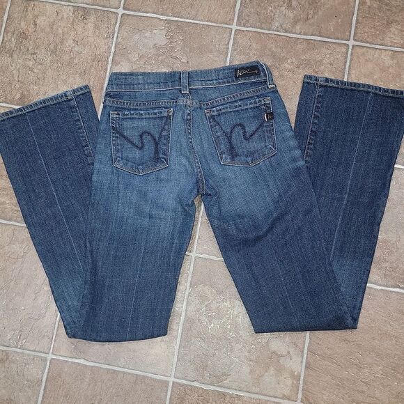 Citizens of Humanity Kelly Stretch #001 Low Waist Bootcut Jeans Size 24 - Picture 1 of 11